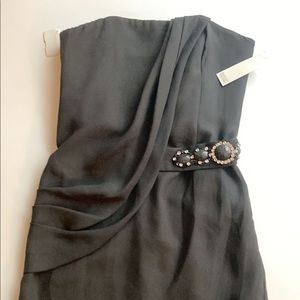 Badgley Mischa Strapless cocktail dress